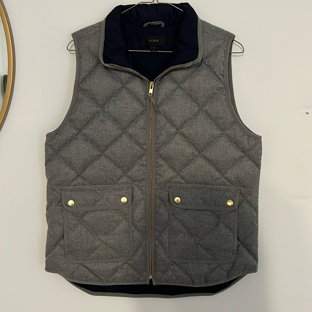 J Crew Down Puffer Vest
